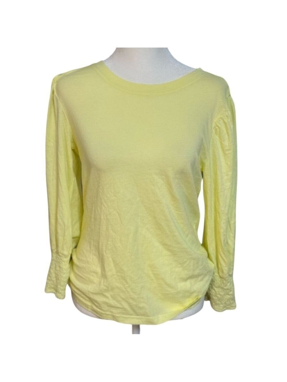 Bobi Los Angeles Light Yellow Shirt, NWOT